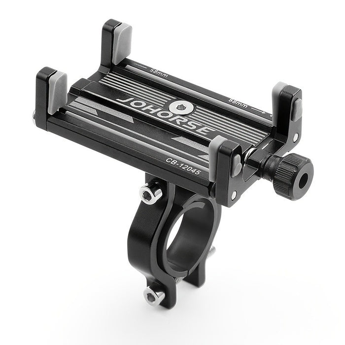 Soporte de celular para moto de aluminio
